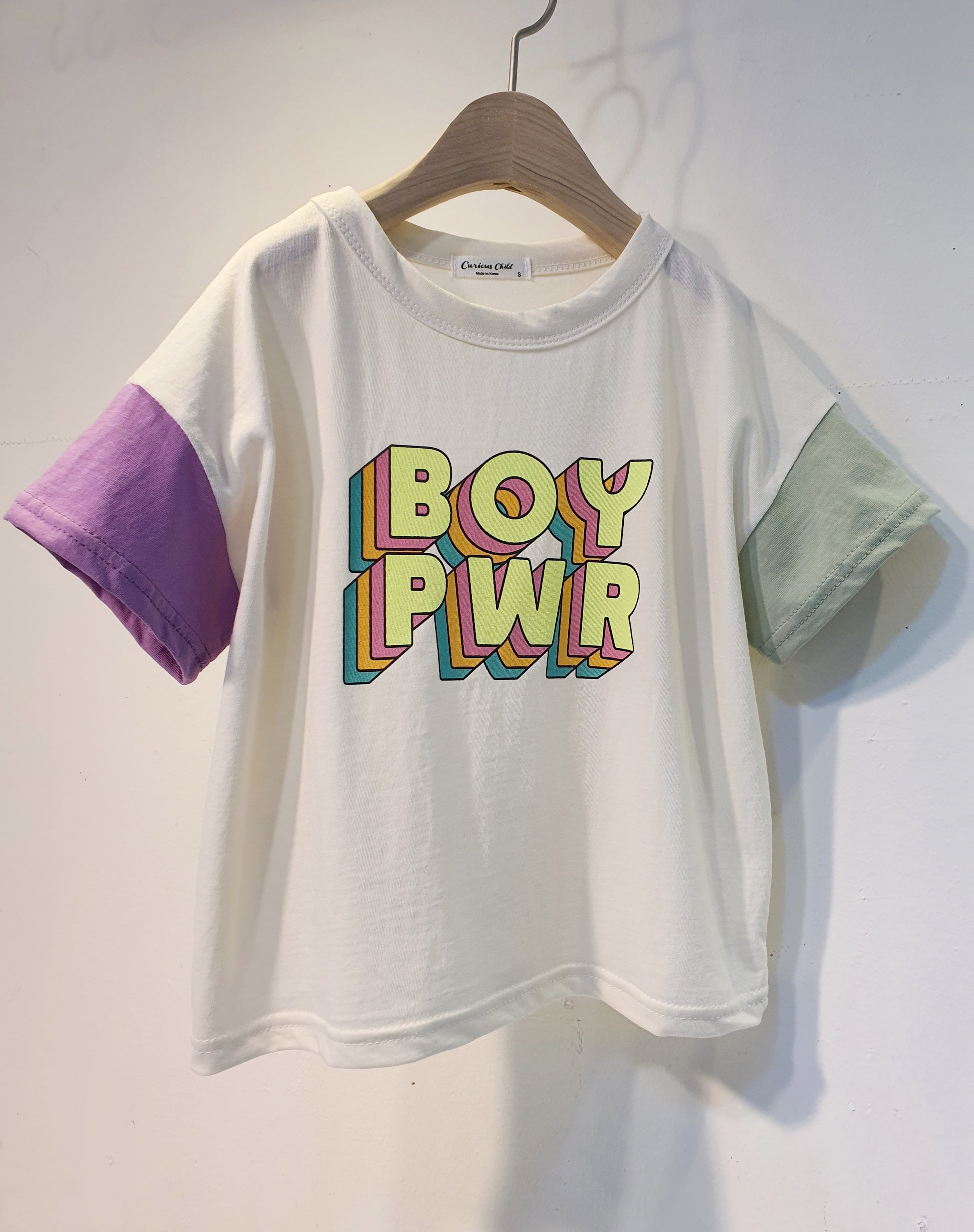 BOYPWR Summer Tee - Cool Boys' Cotton T-Shirt