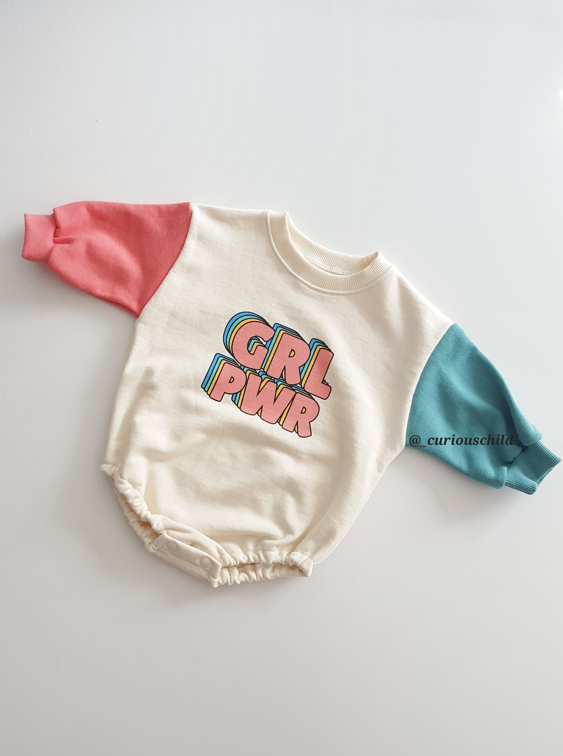  Original GRLPWR Baby Girl Romper