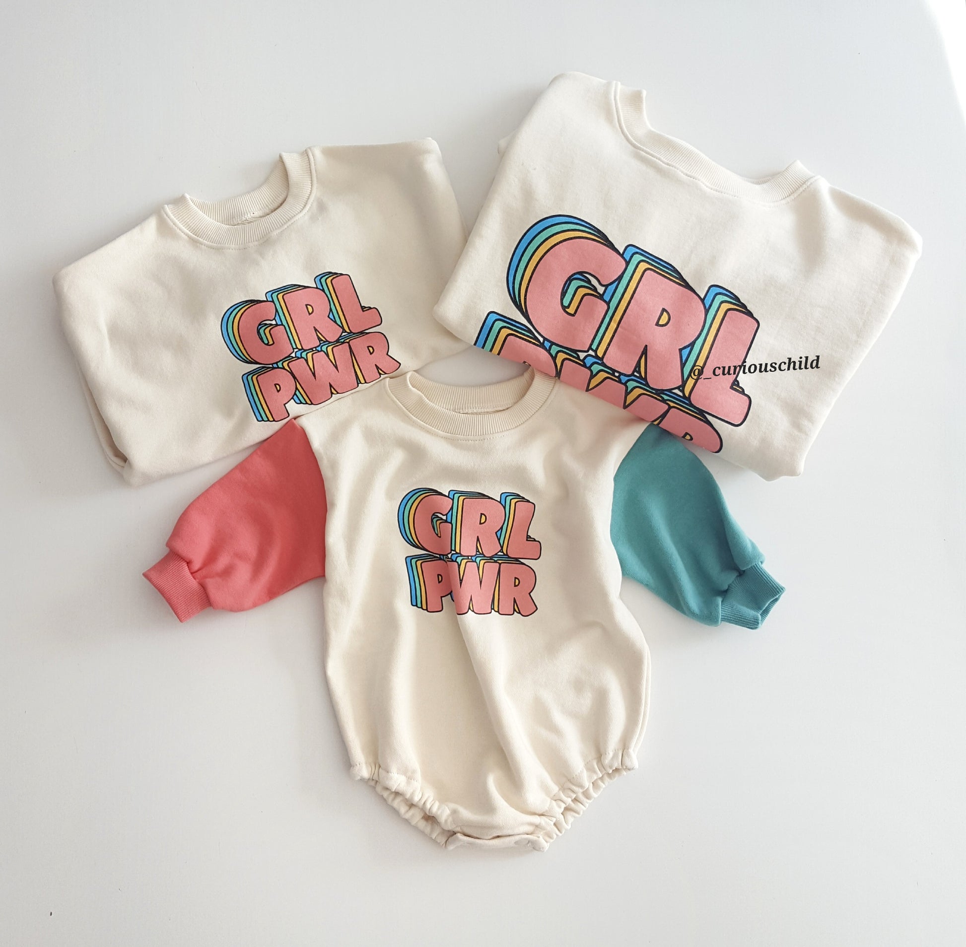  Original GRLPWR Baby Girl Romper