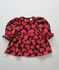 heart print dress