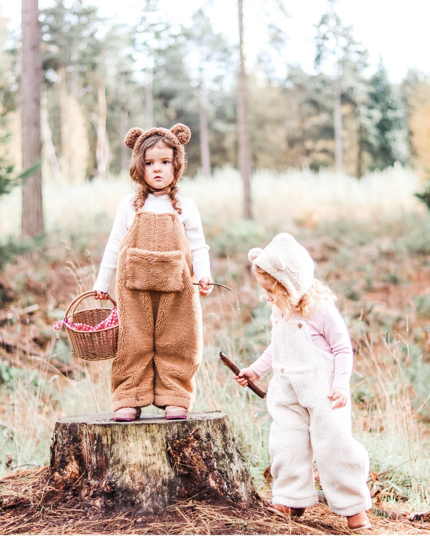 Teddy Dungarees